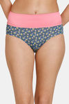 Zivame Anti-Microbial High Rise Full Coverage Tummy Tucker Hipster Panty (Pack of 2) - Multicolor — thumbnail 2